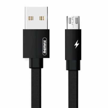 Cable USB Micro Remax Kerolla, 2m (black)