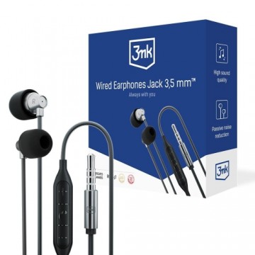 3mk Protection Accessories - 3mk Wired Earphones Jack 3,5 mm