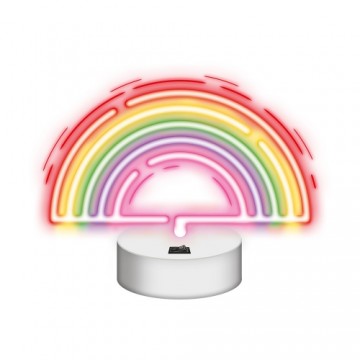 Neon on a stand LED RAINBOW multicolor NNE09 Neolia