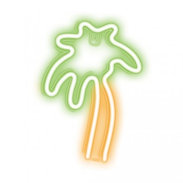 Neon LED Light PALM green orange NNE04 Neolia