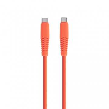 Setty cable USB-C - USB-C 1,5 m 2,1A KSC-C-1.5210 orange