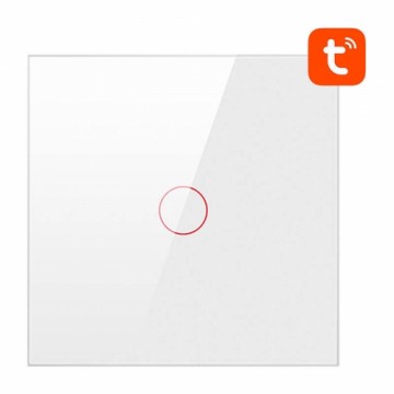 Smart Light Switch ZigBee Avatto LZTS02-EU-W1 1 Way No Neutral TUYA (white)