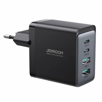 Зарядное устройство GaN Ultra 67W 2C1A Кабель C-C Joyroom TCG02 (черный)