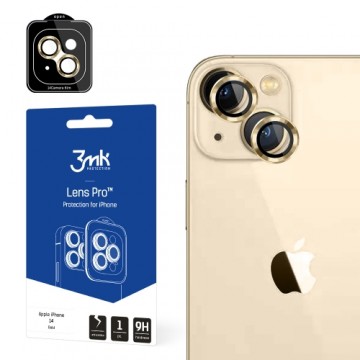 3mk Protection Apple iPhone 14 - 3mk Lens Protection Pro Gold screen protector