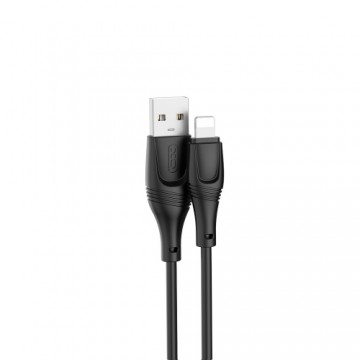 XO cable NB238 USB - Lightning 1,0 m 2,4A black