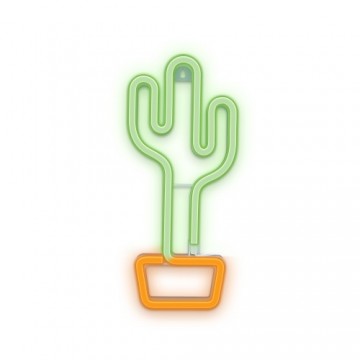 Neon LED Light CACTUS orange green Bat + USB FLNEO2 Forever Light