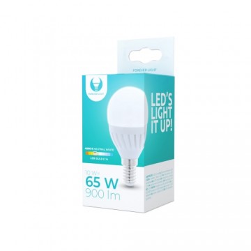 LED bulb E14 G45 10W 230V 4000K 900lm ceramic Forever Light