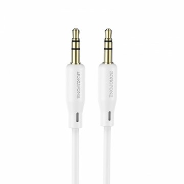 OEM Borofone Cable BL18 - jack 3,5mm to jack 3,5mm - 1 metr white