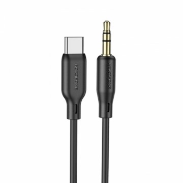 OEM Borofone Cable BL18 - jack 3,5mm to Type C - 1 metr black