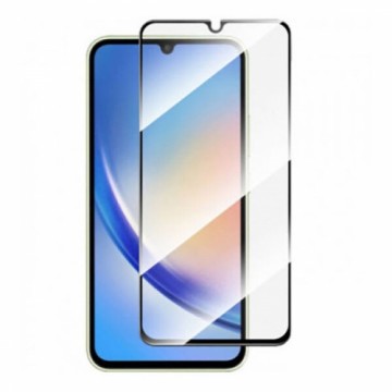 Fusion full glue 5D tempered glass with frame Samsung A346 Galaxy A34 5G black