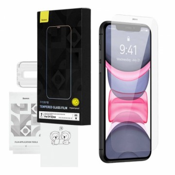 Tempered glass Baseus Crystal HD 0.3 mm for iPhone 11|XR