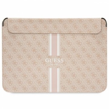 Guess PU 4G Printed Stripes Computer Sleeve 13|14" Pink