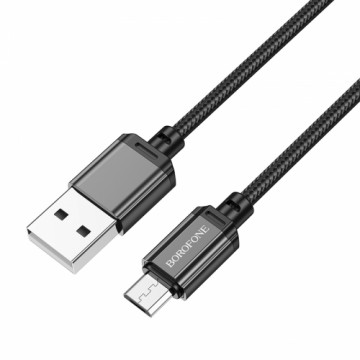 OEM Borofone Cable BX87 Sharp - USB to Micro USB - 2,4A 1 metre black