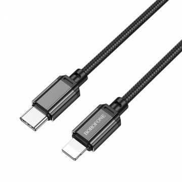 OEM Borofone Cable BX87 Sharp - Type C to Lightning - PD 20W 1 metre black