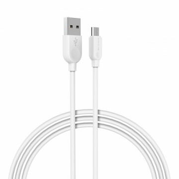 OEM Borofone Cable BX14 LinkJet - USB to Micro USB - 2,4A 3 metres white