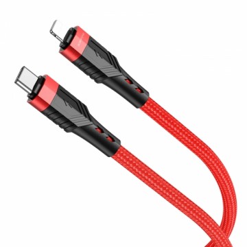 Borofone Cable BU35 Influence - Type C to Lightning - PD 20W 1,2 metres red