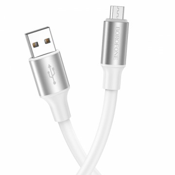 OEM Borofone Cable BX82 Bountiful - USB to Micro USB - 2,4A 1 metre white