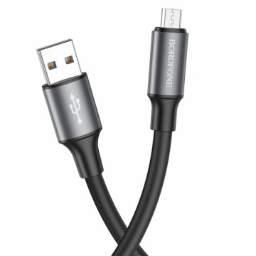 OEM Borofone Cable BX82 Bountiful - USB to Micro USB - 2,4A 1 metre black