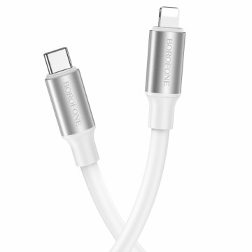 OEM Borofone Cable BX82 Bountiful - Type C to Lightning - PD 20W 1 metre white