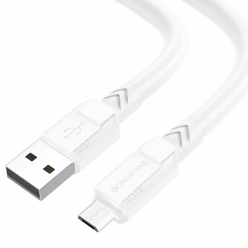 OEM Borofone Cable BX81 Goodway - USB to Micro USB - 2,4A 1 metre white