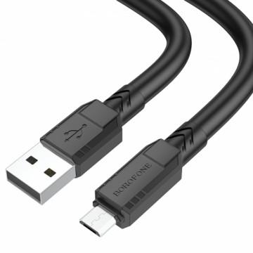 Borofone Cable BX81 Goodway - USB to Micro USB - 2,4A 1 metre black