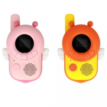 Walkie-talkie for children K22 Bee + Battery Charger + 8xRechargeable HR03|AAA 900mAh