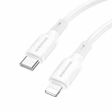 OEM Borofone Cable BX80 Succeed - Type C to Lightning - PD 20W 1 metre white