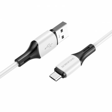 OEM Borofone Cable BX79 - USB to Micro USB - 2,4A 1 metre white