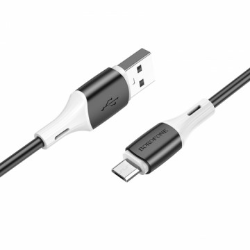 OEM Borofone Cable BX79 - USB to Micro USB - 2,4A 1 metre black