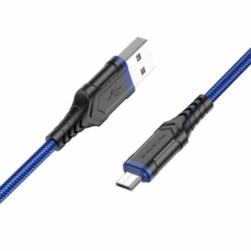 Borofone Cable BX67 - USB to Micro USB - 2,4A 1 metre blue