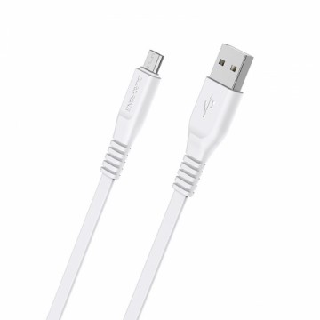 OEM Borofone Cable BX23 Wide Power - USB to MicroUSB - 2,4A 1 metre white