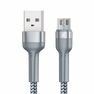 REMAX Cable Jany RC-124m - USB to Micro USB - 2,4A 1 metre Silver