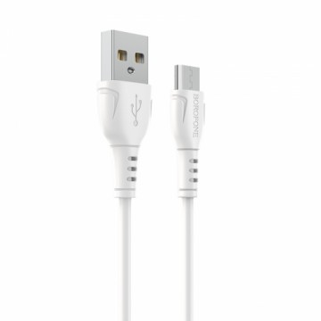 OEM Borofone Cable BX51 Triumph - USB to Micro USB - 2,4A 1 metre white