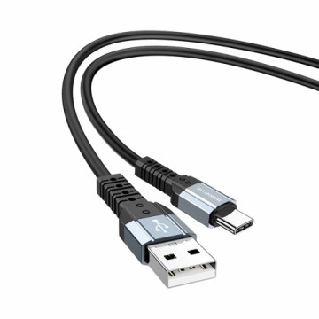 Borofone Cable BX64 Special Silicone - USB to Type C - 3A 1 metre black