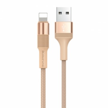 OEM Borofone Cable BX21 Outstanding - USB to Lightning - 2,4A 1 metre gold