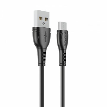 OEM Borofone Cable BX51 Triumph - USB to Micro USB - 2,4A 1 metre black