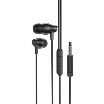 OEM Borofone Earphones BM61 Wanderer with microphone black