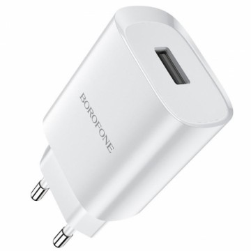 Borofone Wall charger BN1 Innovative - USB - 2,1A white