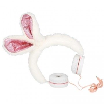 OEM GJBY headphones - Plush RABBIT White