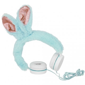 OEM GJBY headphones - Plush RABBIT Blue