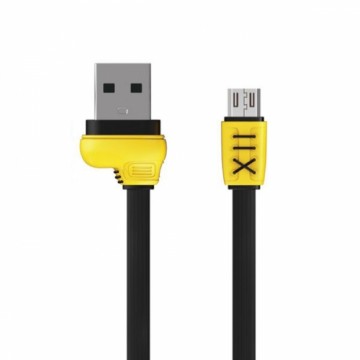 OEM REMAX Cable Running Shoe RC-112m - USB to Micro USB - 1 metre Black