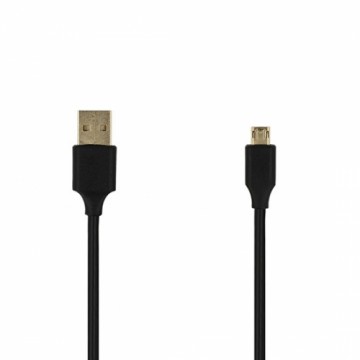 OEM Cable - USB to Micro USB - reversible 1 Meter BLACK