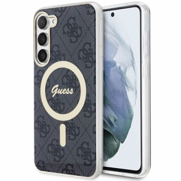 Guess GUHMS23SH4STK S23 S911 czarny|black hardcase 4G MagSage