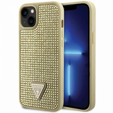 Guess GUHCP14MHDGTPD iPhone 14 Plus 6.7" złoty|gold hardcase Rhinestone Triangle