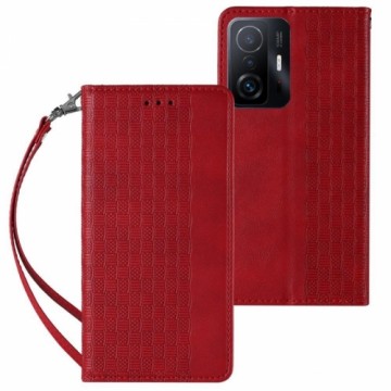 Fusion Magnet Strap case + string for Samsung A236 Galaxy A23 5G red