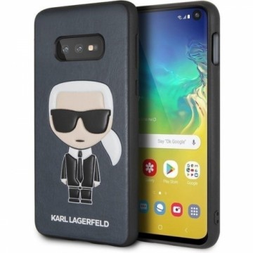 Karl Lagerfeld KLHCS10LIKPUBL S10e G970 hardcase granatowy|navy Iconic Karl Embossed