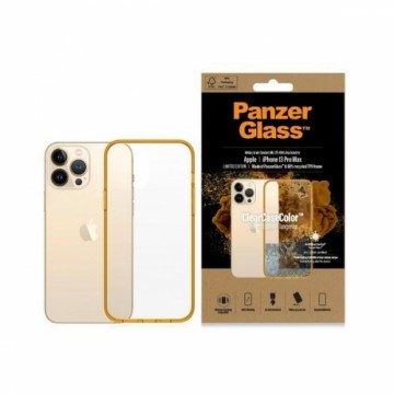 PanzerGlass ClearCase iPhone 13 Pro Max 6.7" Antibacterial Military grade Tangerine 0343