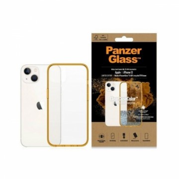 PanzerGlass ClearCase iPhone 13 6.1" Antibacterial Military grade Tangerine 0333