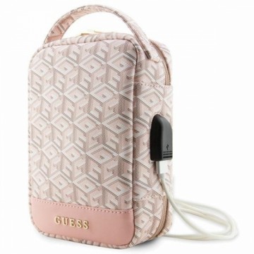 Guess PU G Cube Travel Universal Bag Pink