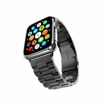 Mercury pasek Metal Apple Watch 42|44|45 mm czarny|black